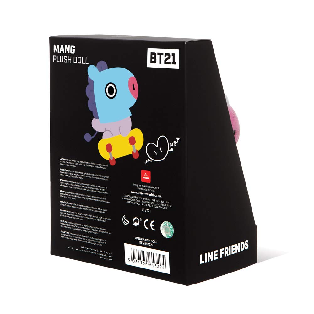 Palm Pals Mang BT21 – El mini bailarín en felpa más encantador