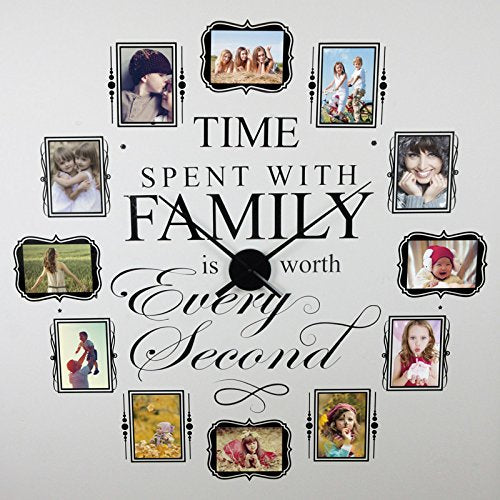 Reloj de pared sin esfera – La hora que flota en tu pared