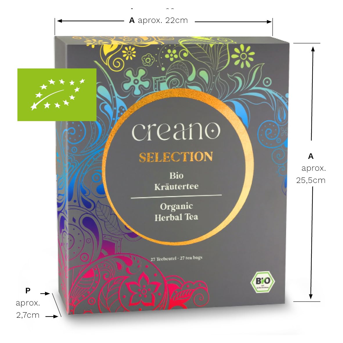 Set de té florales – Infusiones con efecto visual incluido
