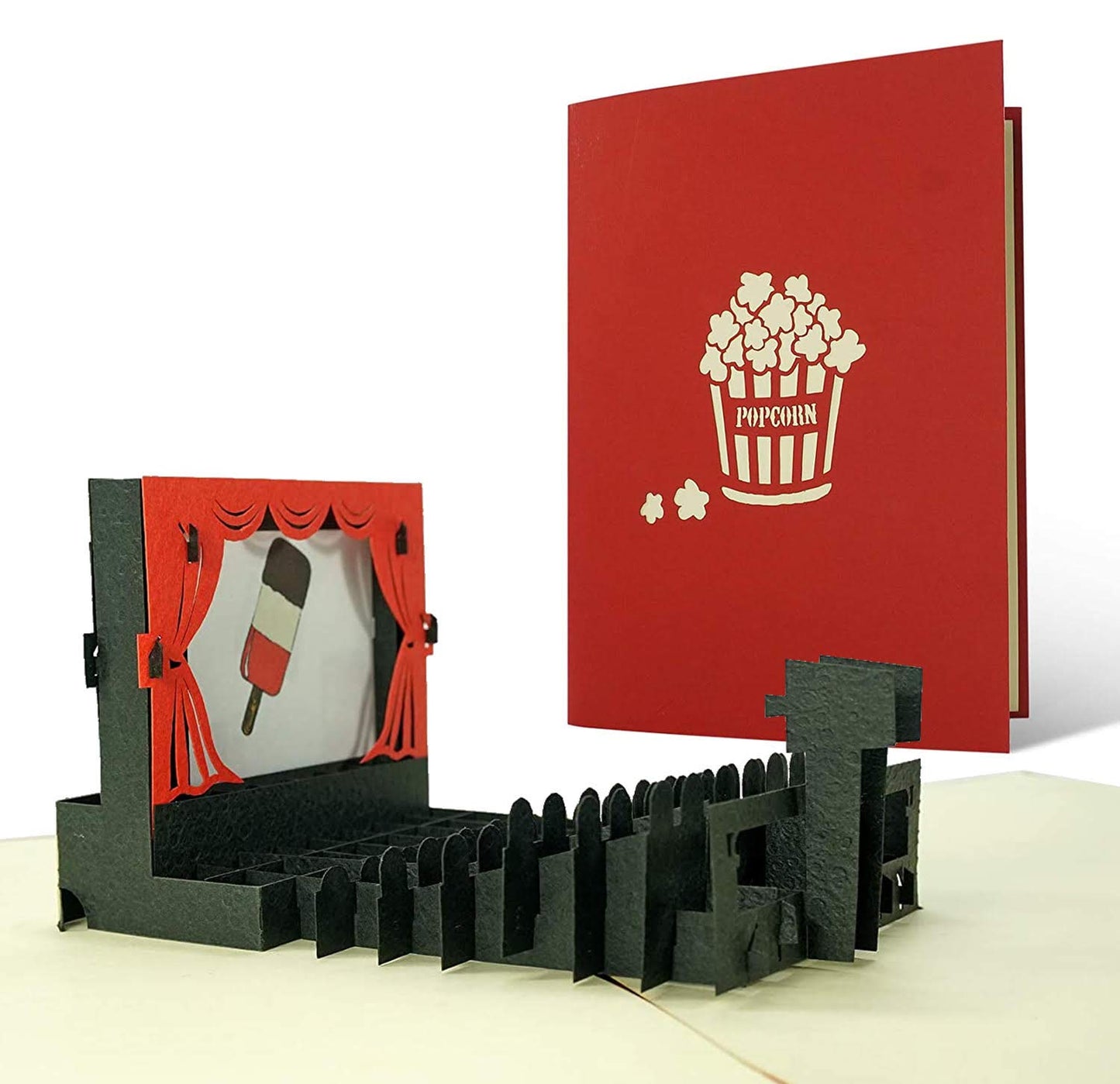Tarjeta de cine 3D – Para noches de peli y palomitas