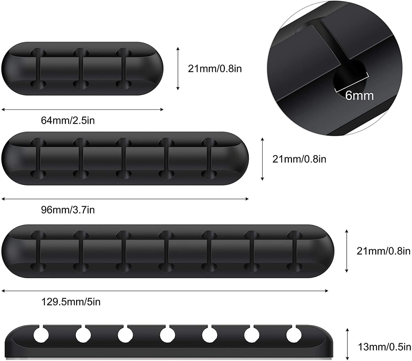 Clips para cables – Mantén tu escritorio sin enredos