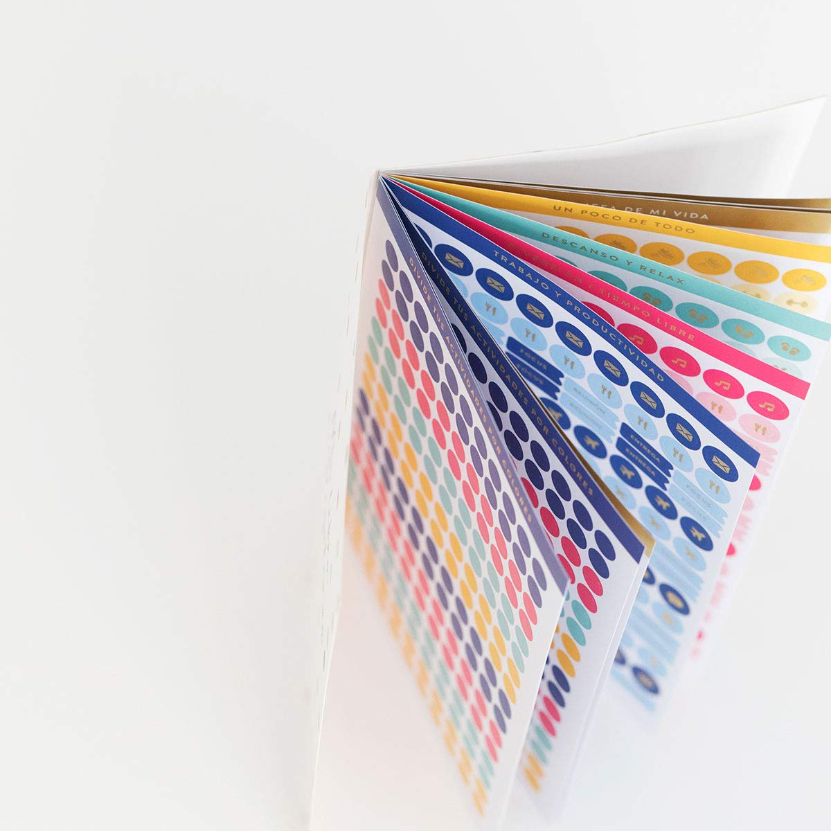 Planner con pegatinas motivadoras – Organiza tu vida con flow y equilibrio
