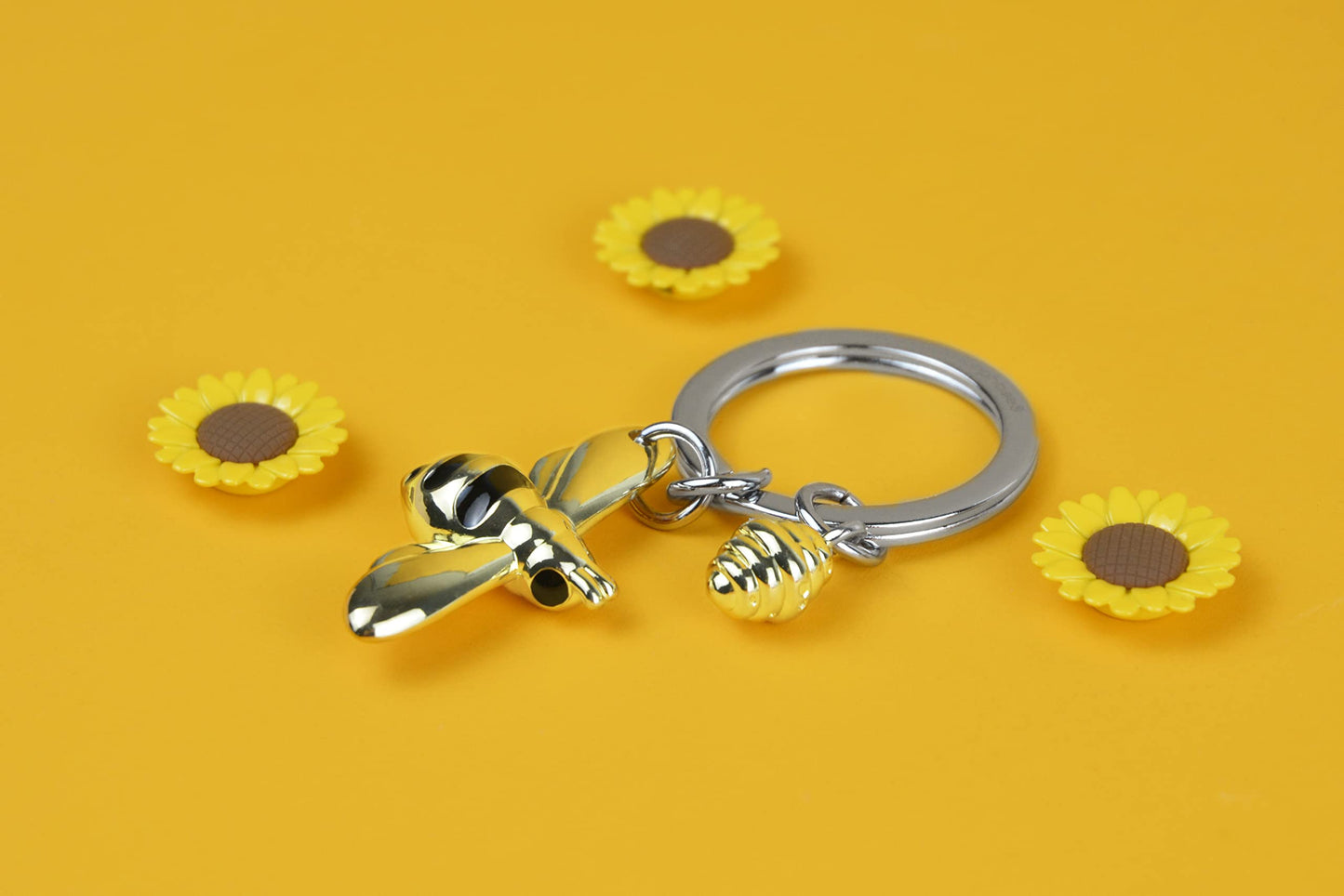 Llavero abeja – Tu dosis diaria de dulzura