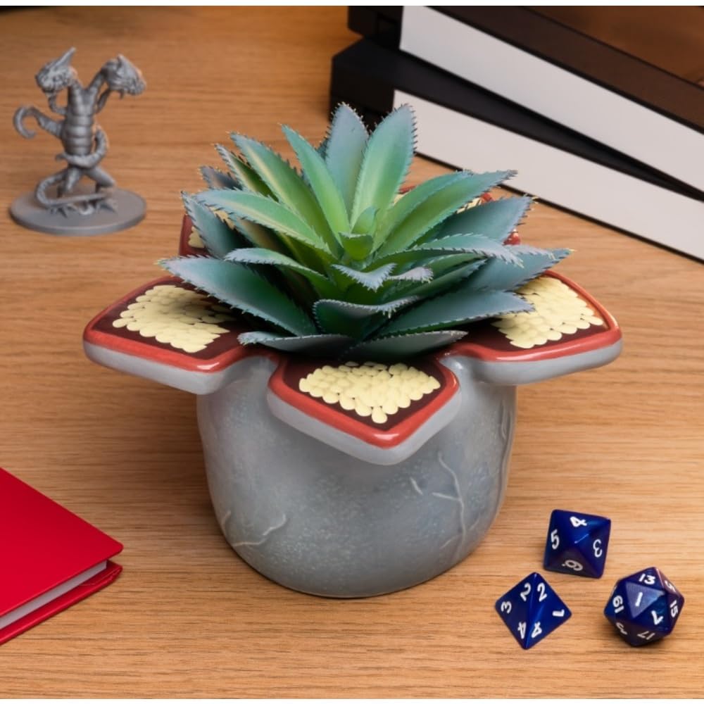 Maceta Demogorgon – Planta con toque del Upside Down
