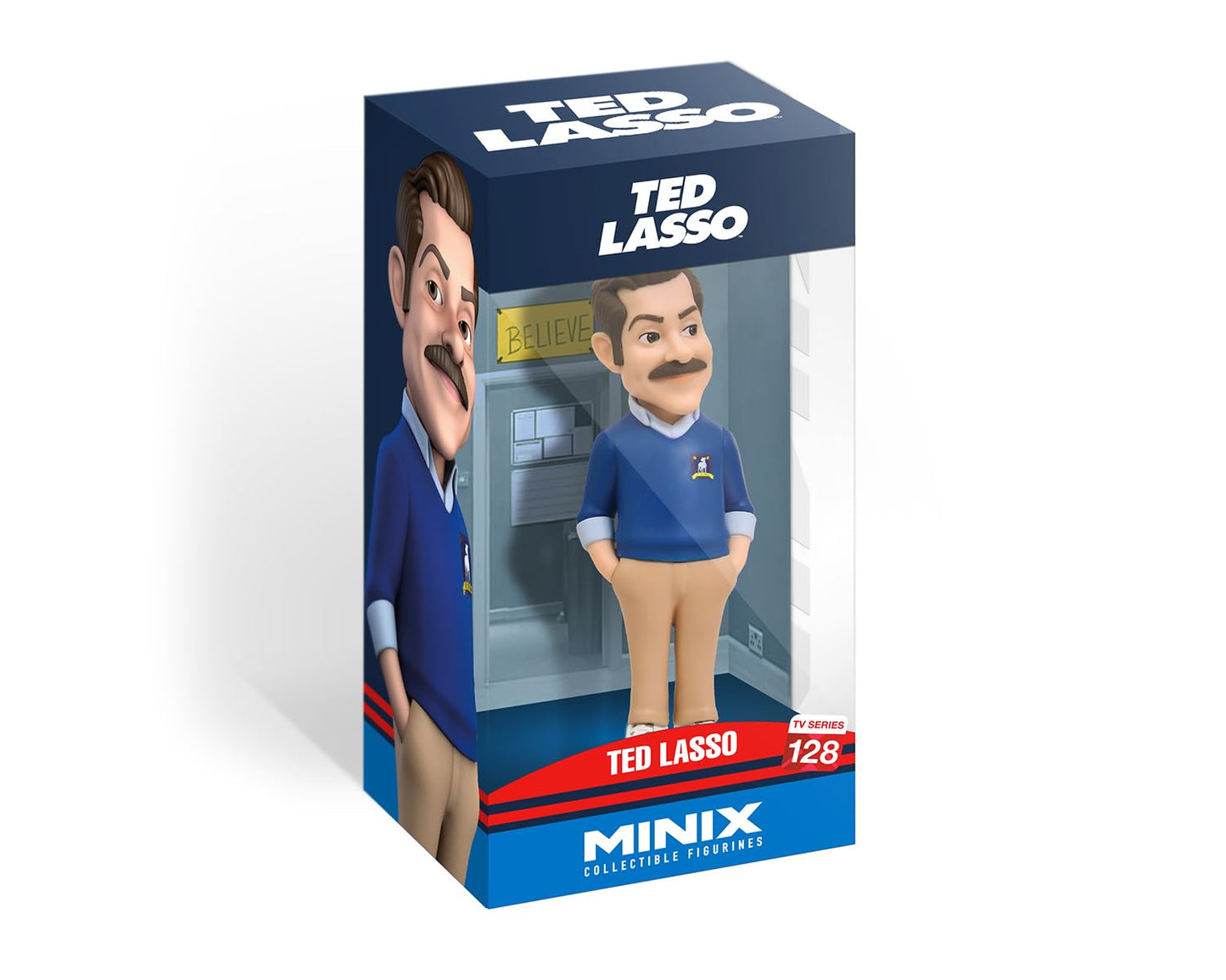 Minix Ted Lasso – Optimismo, bigote y estilo coleccionable