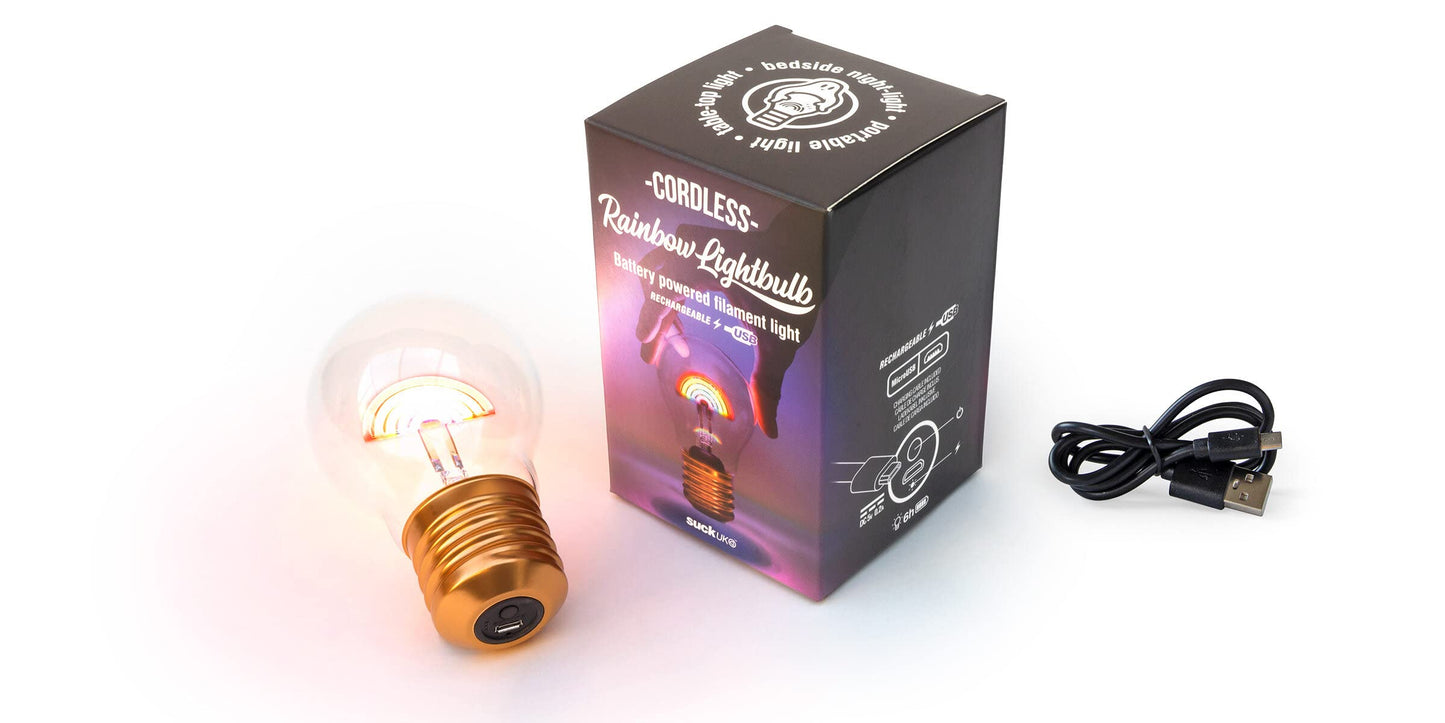 Bombilla arcoíris – Luz decorativa con efecto wow