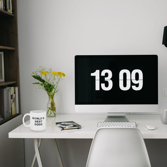 Taza “Dunder Mifflin Boss” – El café oficial de The Office