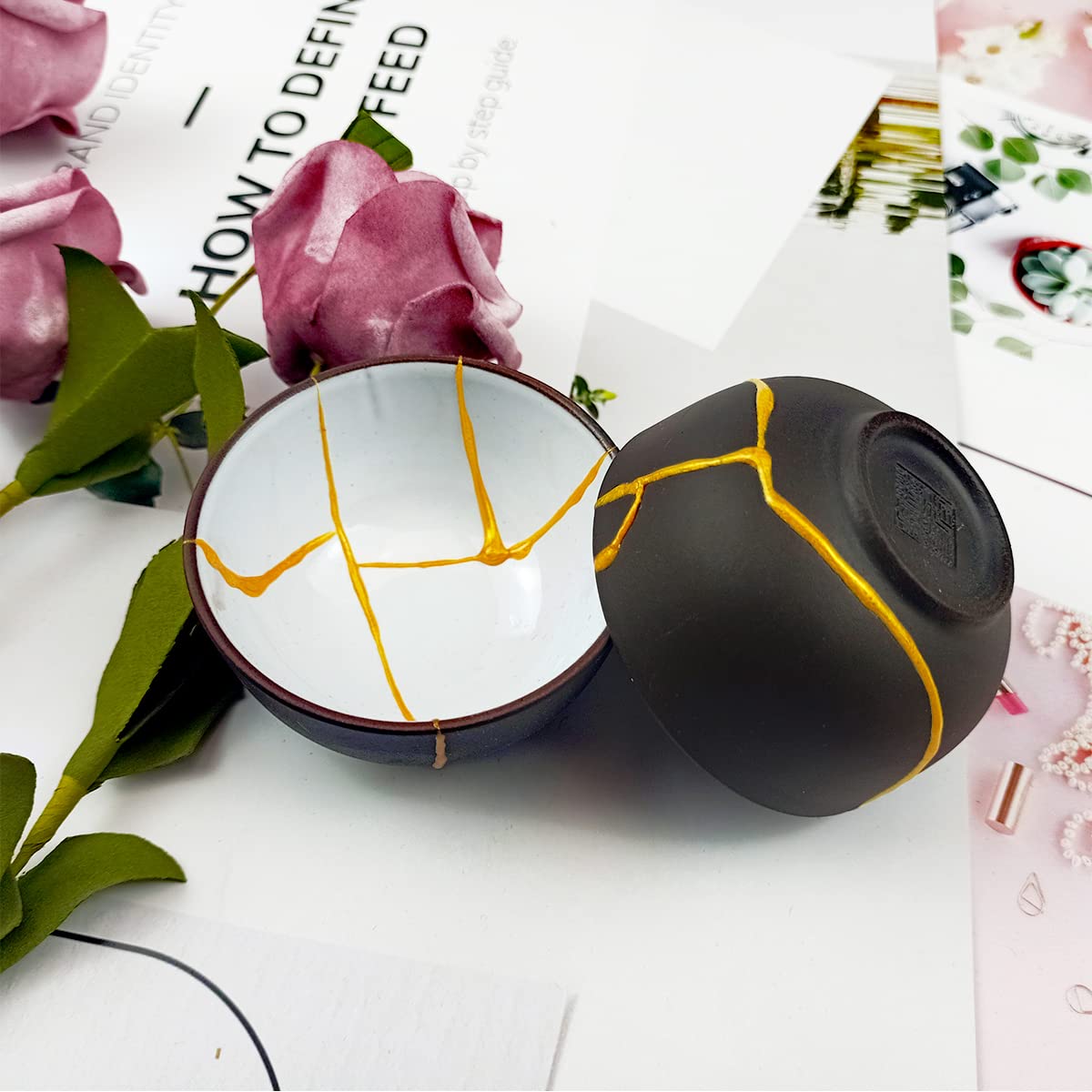 Kintsugi kit – Repara lo roto con oro y filosofía