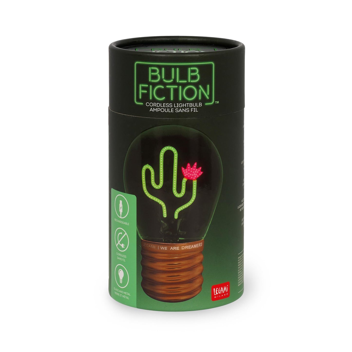 Lámpara bombilla “Cactus” – Luz con espinas de estilo