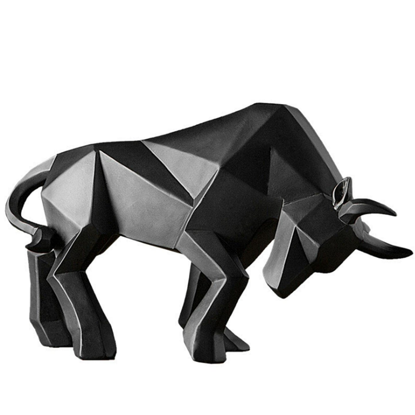 Toro geométrico – Fuerza en versión decorativa moderna