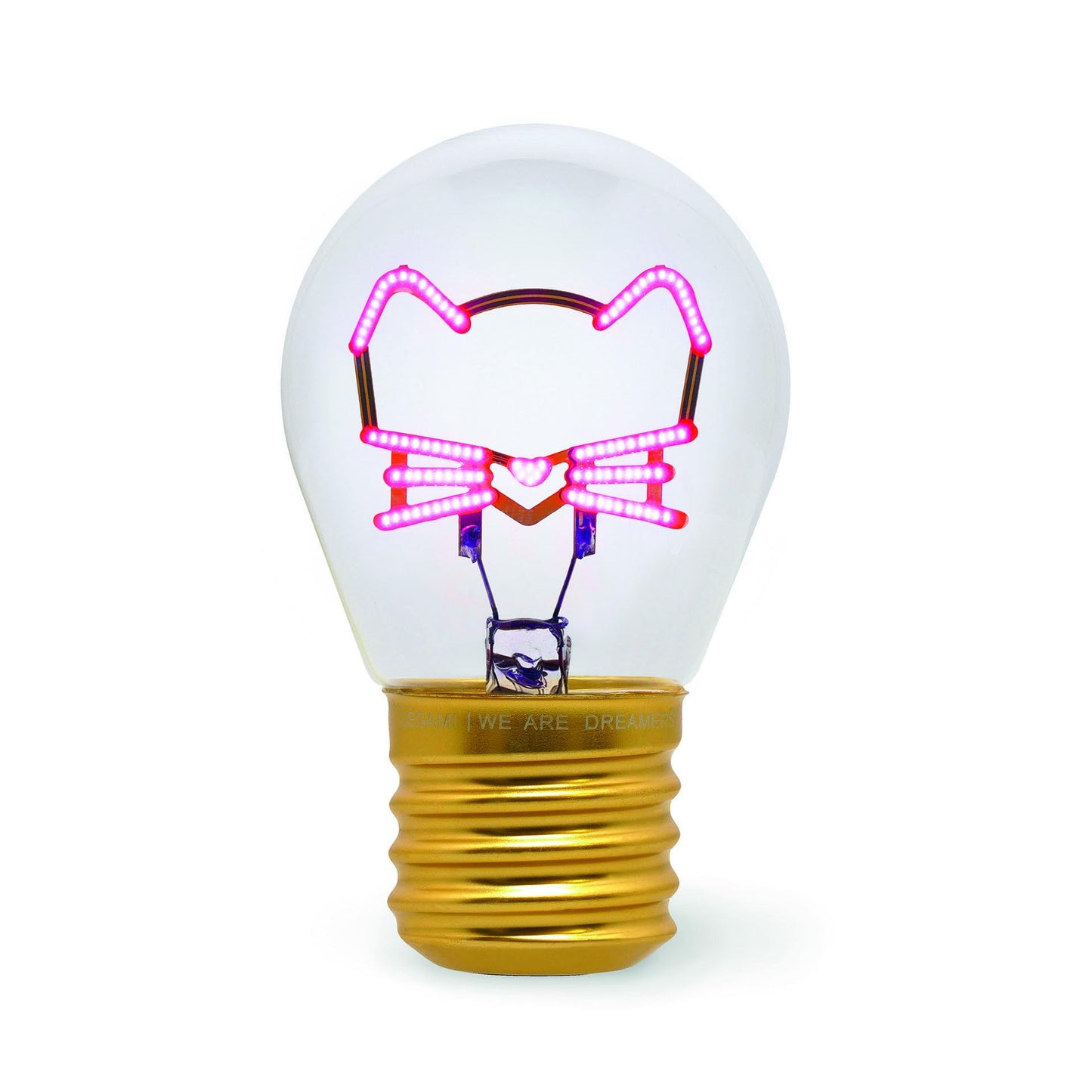 Lámpara bombilla “Kitty” – Luz adorable para un rincón muy gatuno