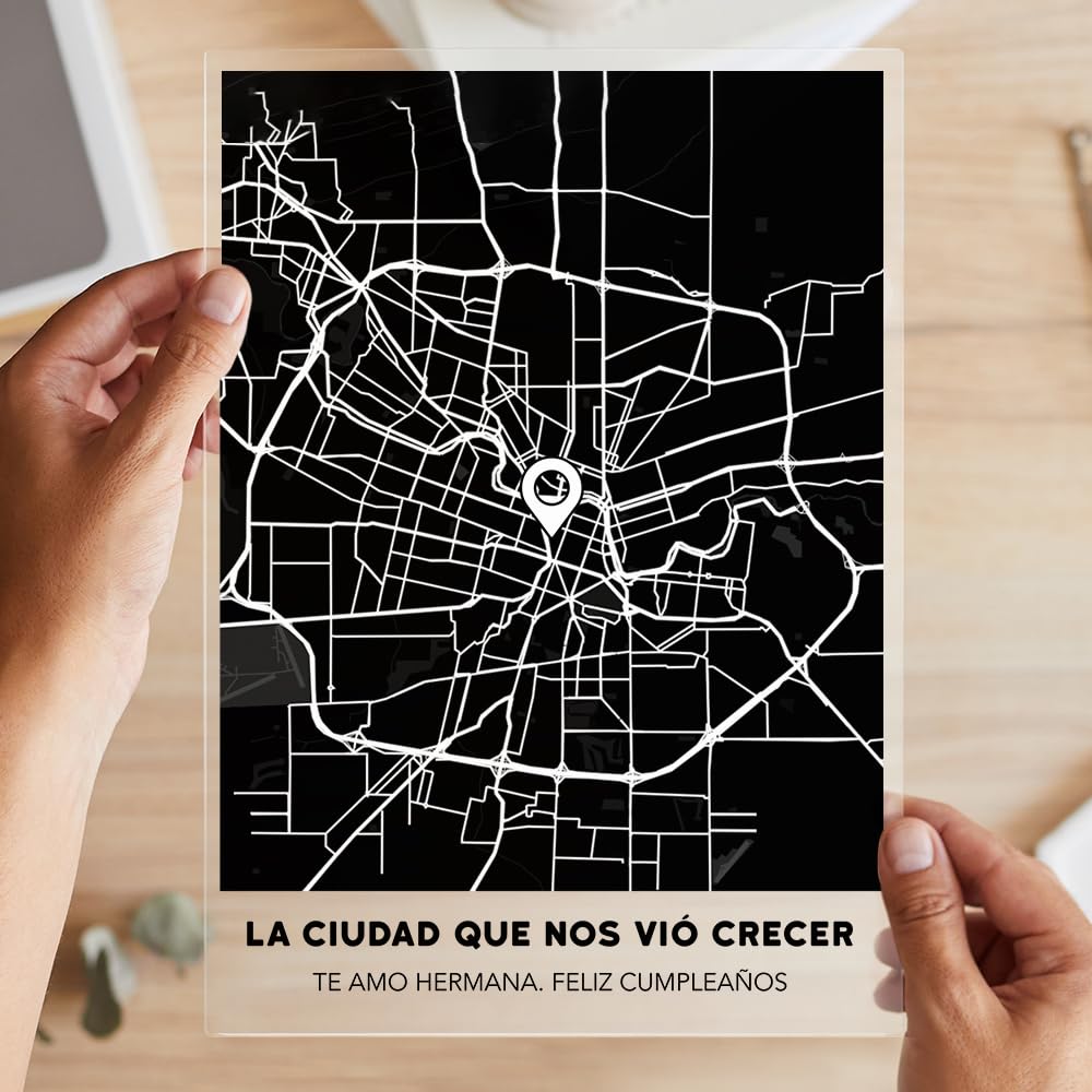 Coordenadas del Amor – Mapa corazón personalizado