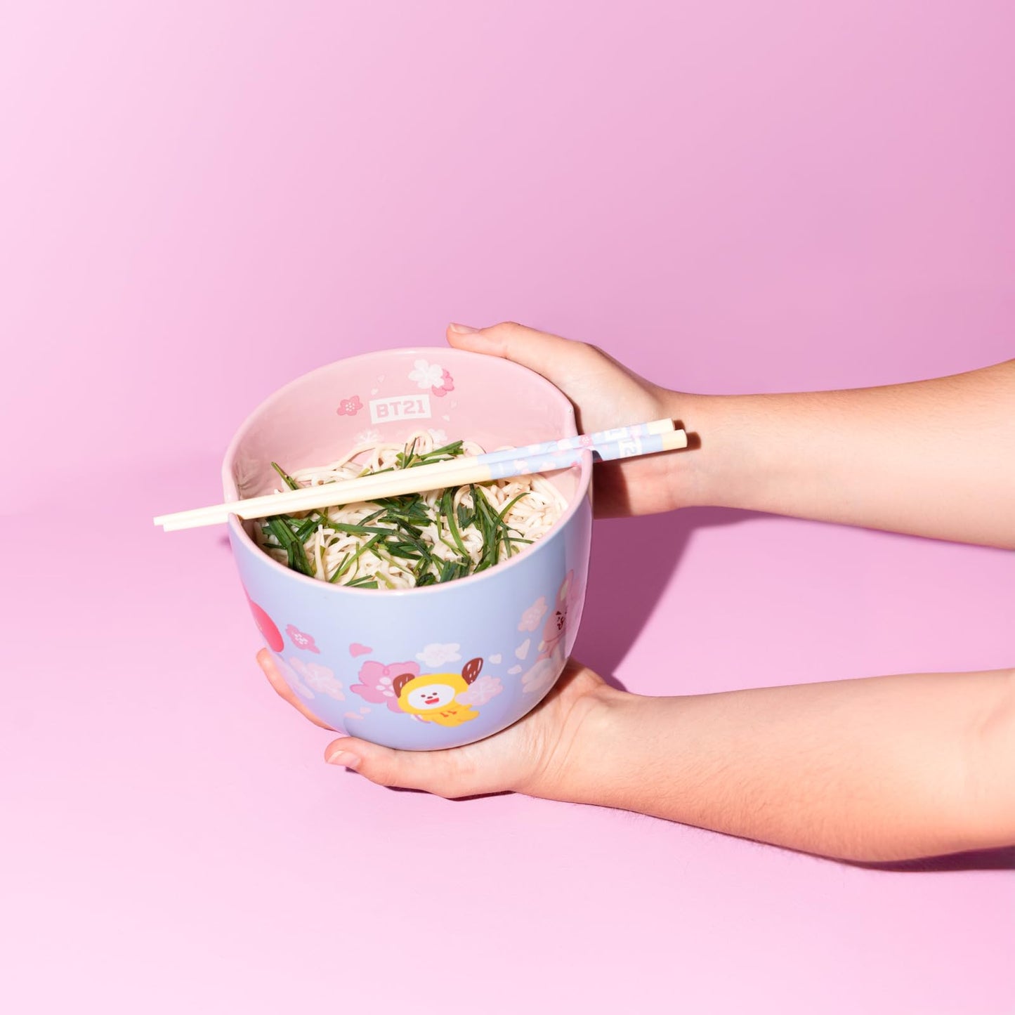 Bol de ramen BT21 – Noodles con estilo y personajes adorables