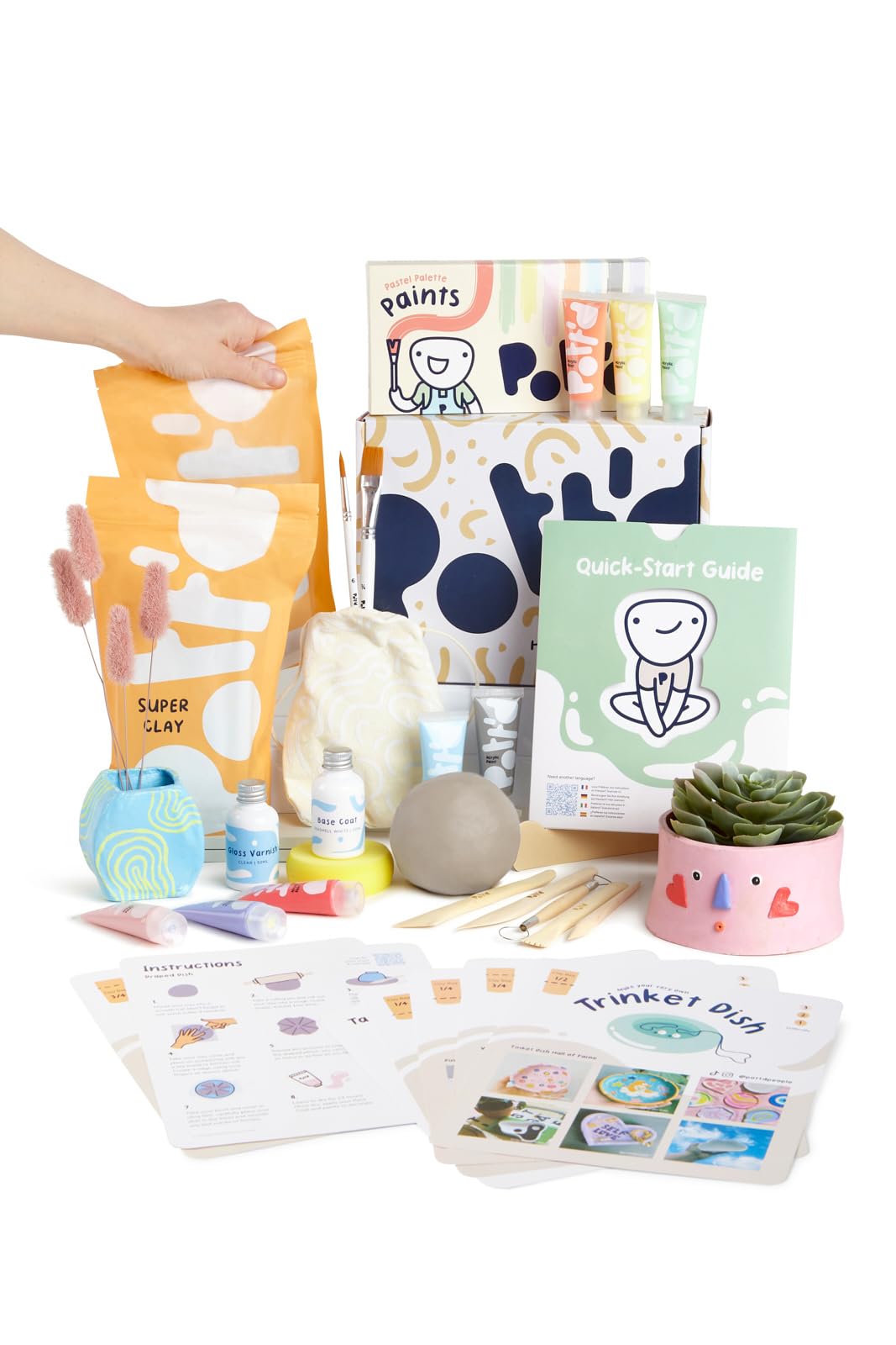 Kit Pott’d – Crea con arcilla sin horno en casa