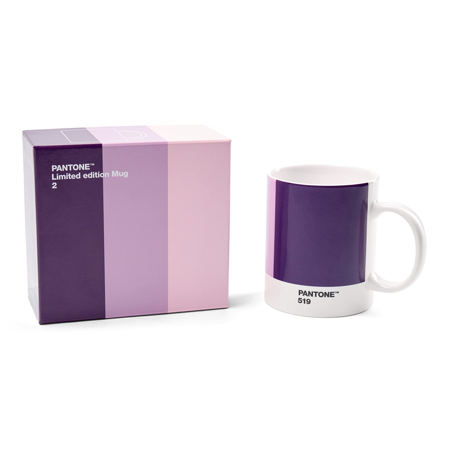 Taza Pantone 519 – Edición limitada en púrpura elegante