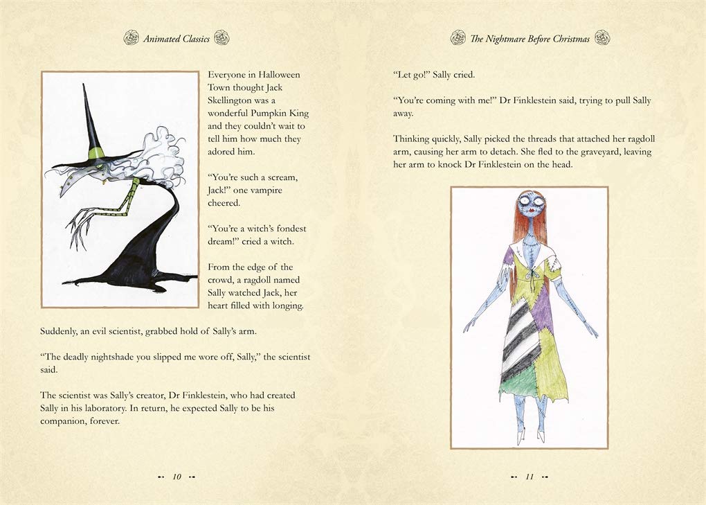 Pesadilla antes de Navidad – Libro ilustrado de culto