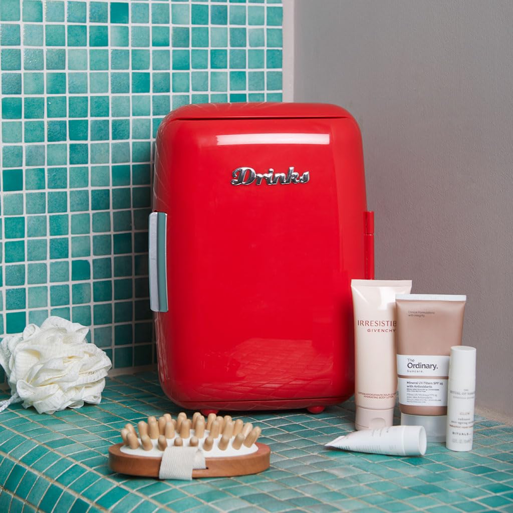 Mini nevera retro – Estilo clásico, frescor moderno
