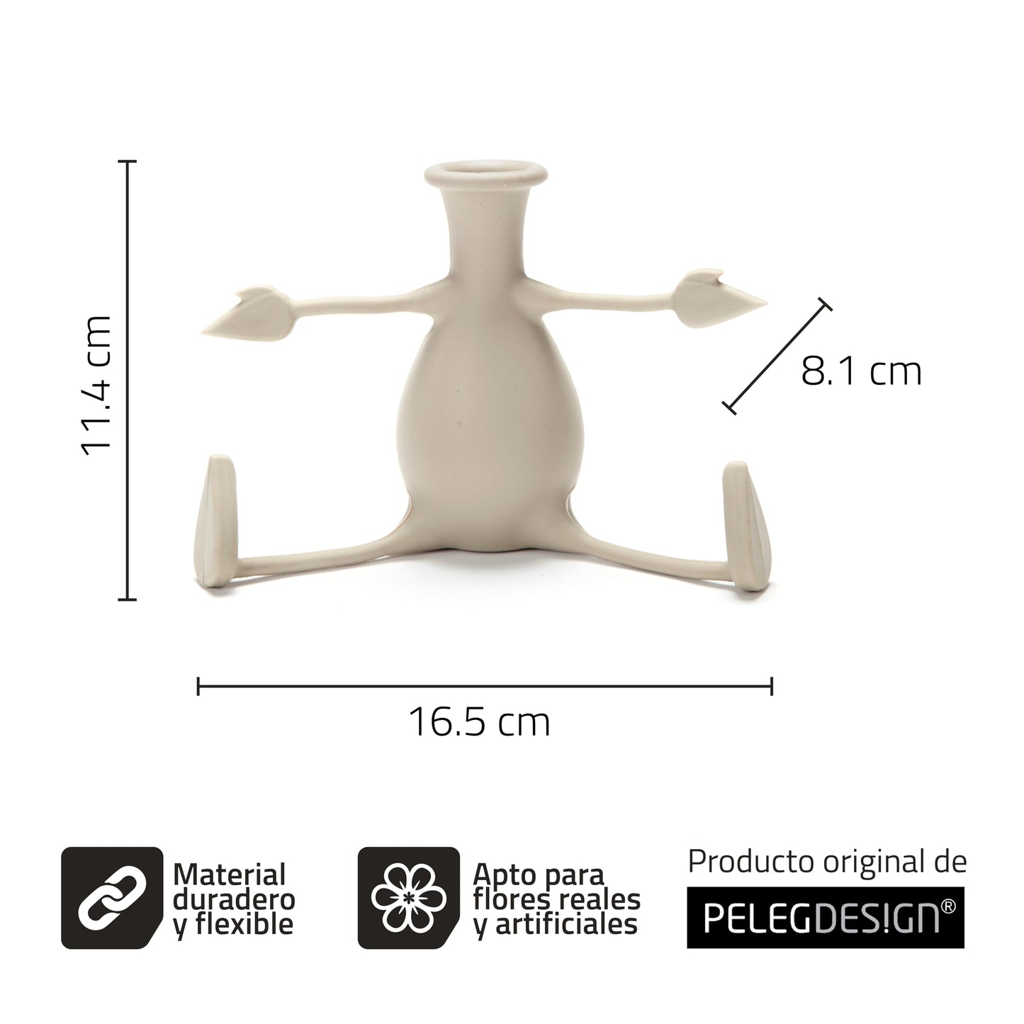 Florino – El jarrón flexible que no se rompe