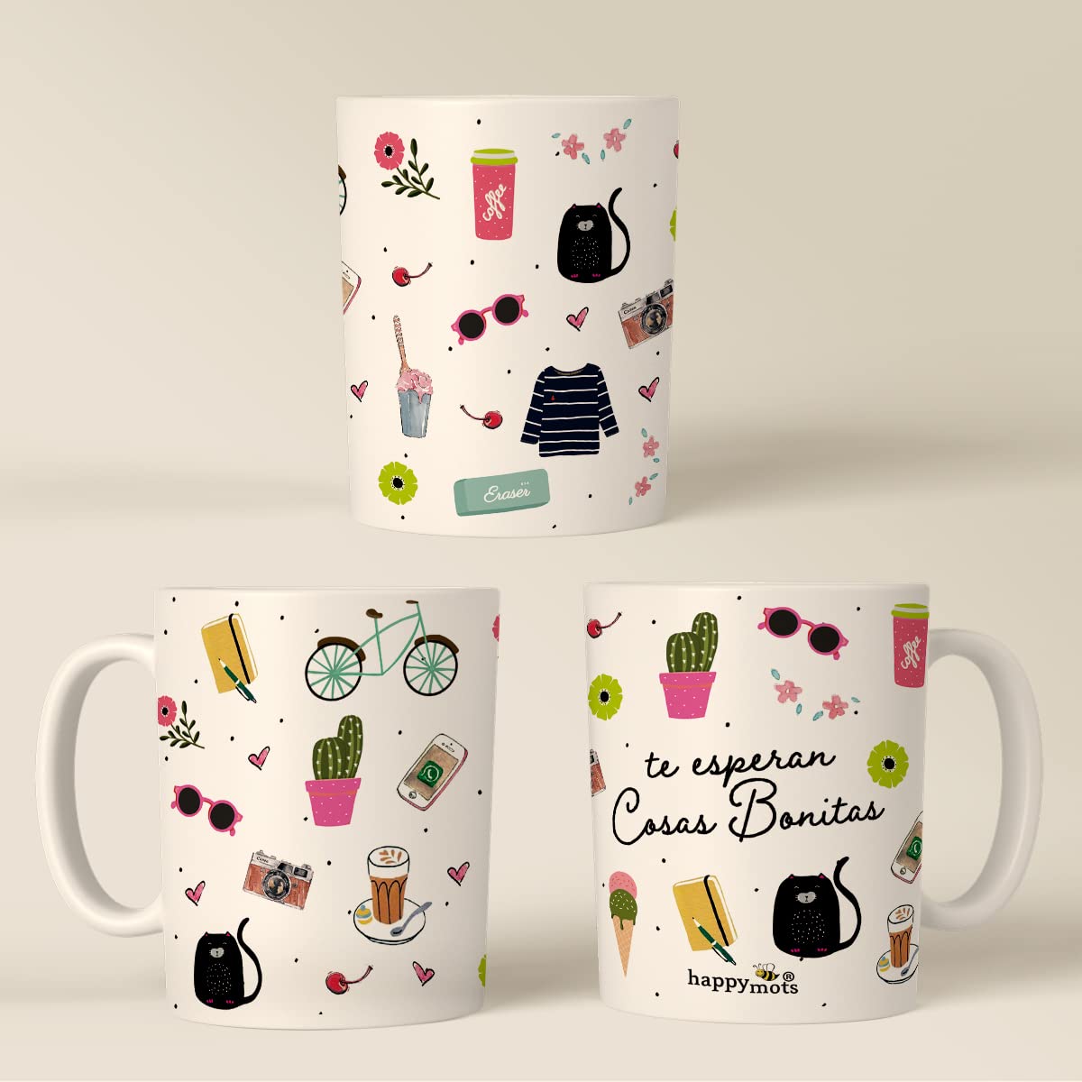 Te esperan cosas bonitas – La taza que empieza el día con ilusión