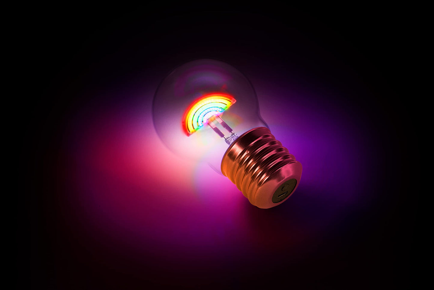Bombilla arcoíris – Luz decorativa con efecto wow