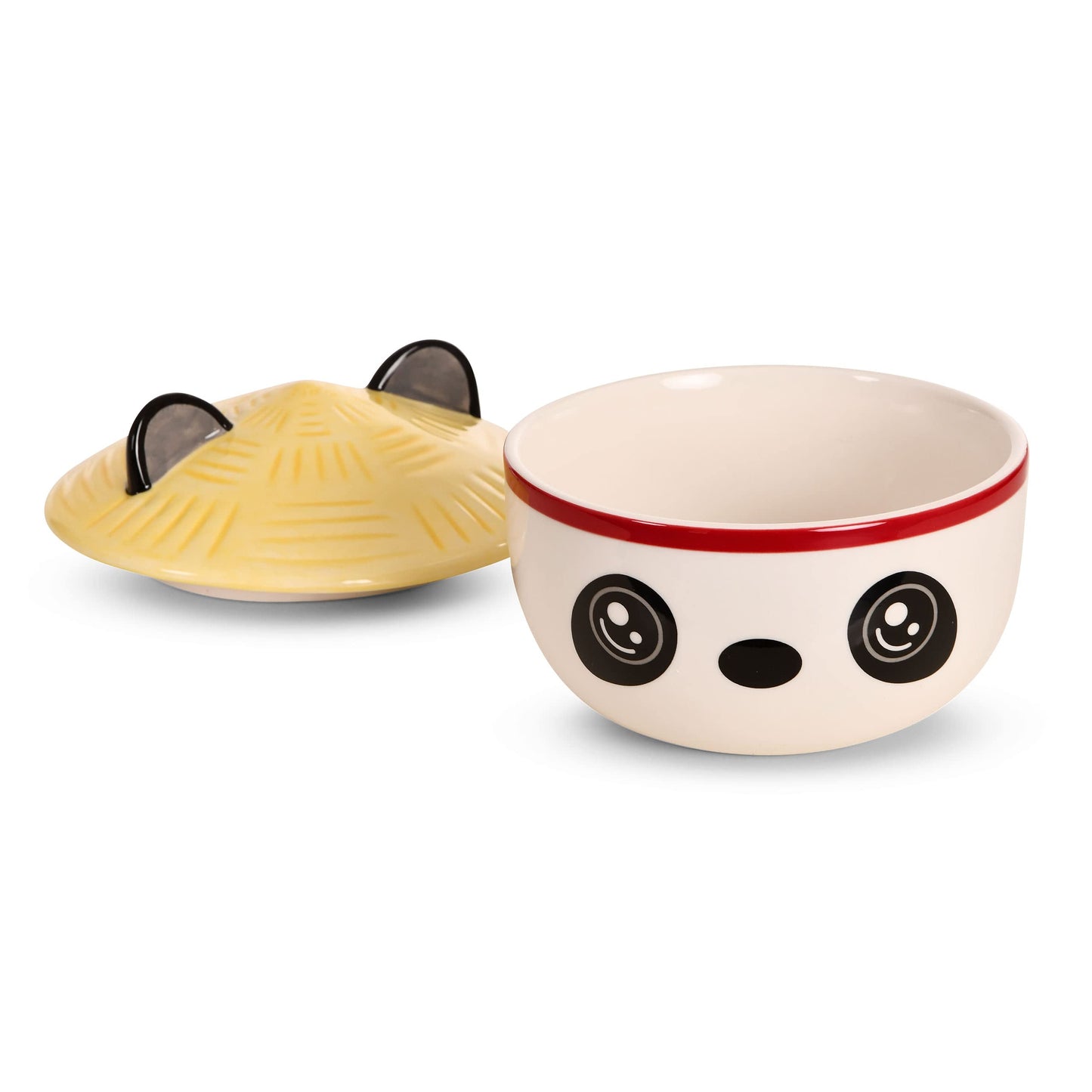 Cuenco panda – Kawaii con tapa y ternura