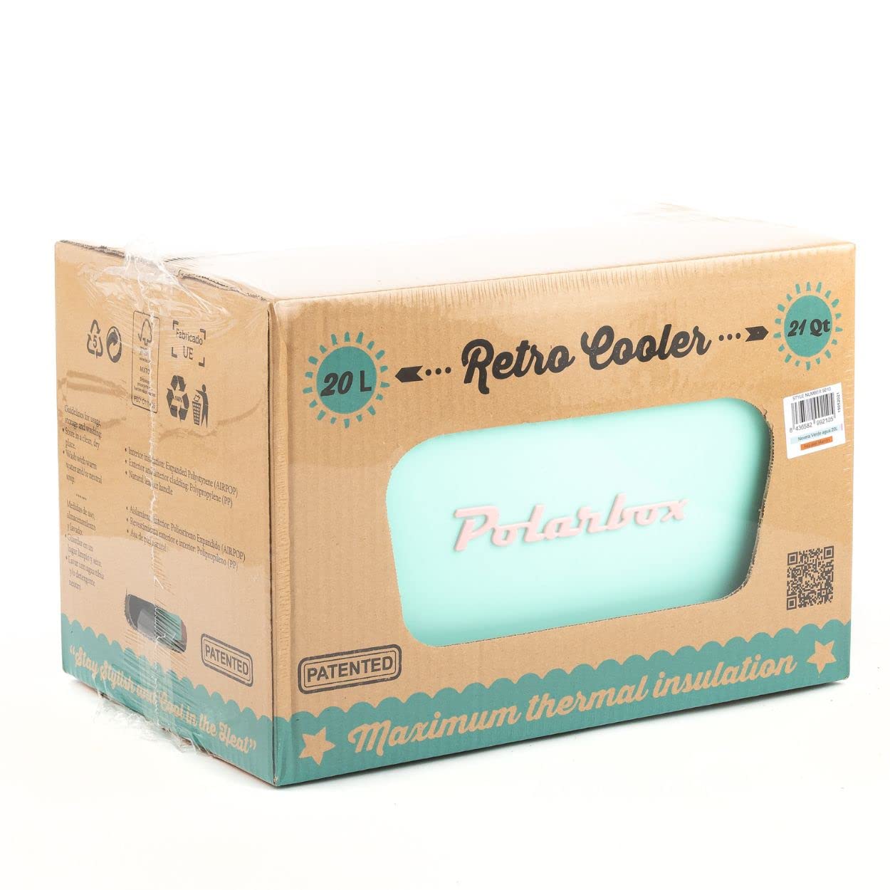 Nevera Polarbox – Color pastel con estética retro