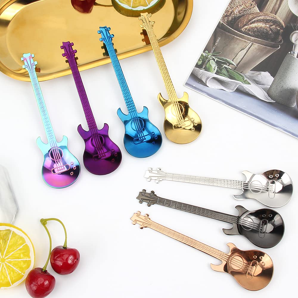 Set cucharas guitarra – Siete acordes para tu desayuno