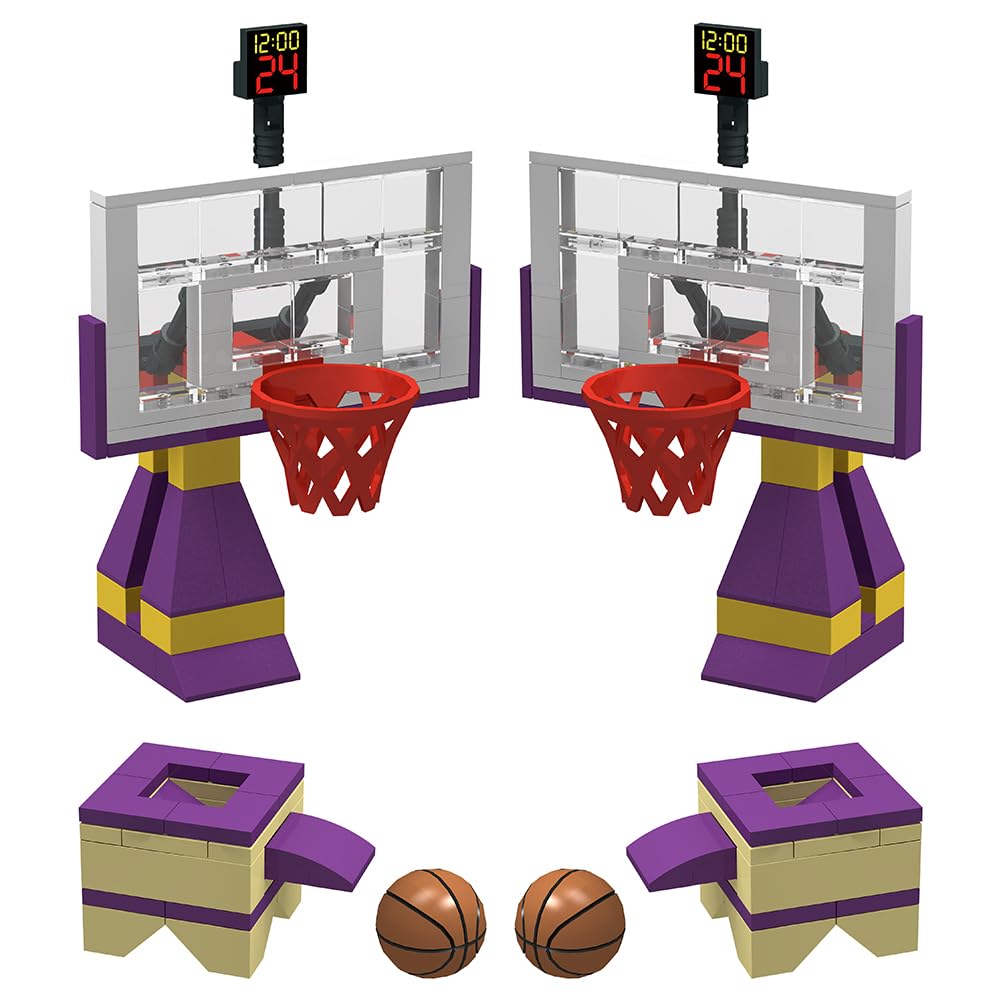 Mini Basket Pro – Cancha y lanzador compatibles con LEGO
