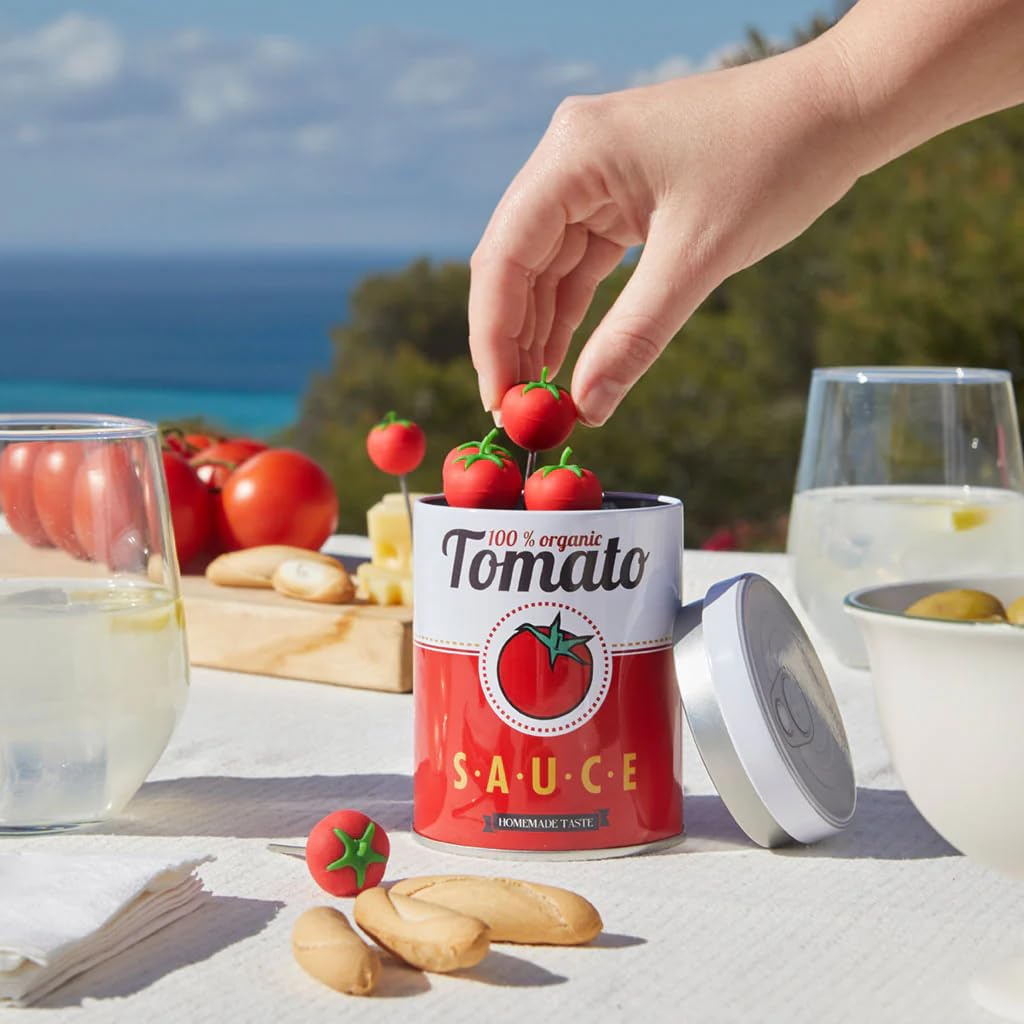 Palillos tomate – Para aperitivos con mucho color