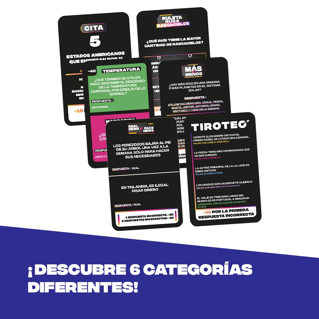 Caída libre – Juego de cultura general con vértigo