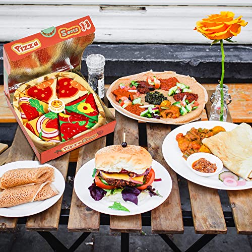 Calcetines pizza – Para andar con antojo