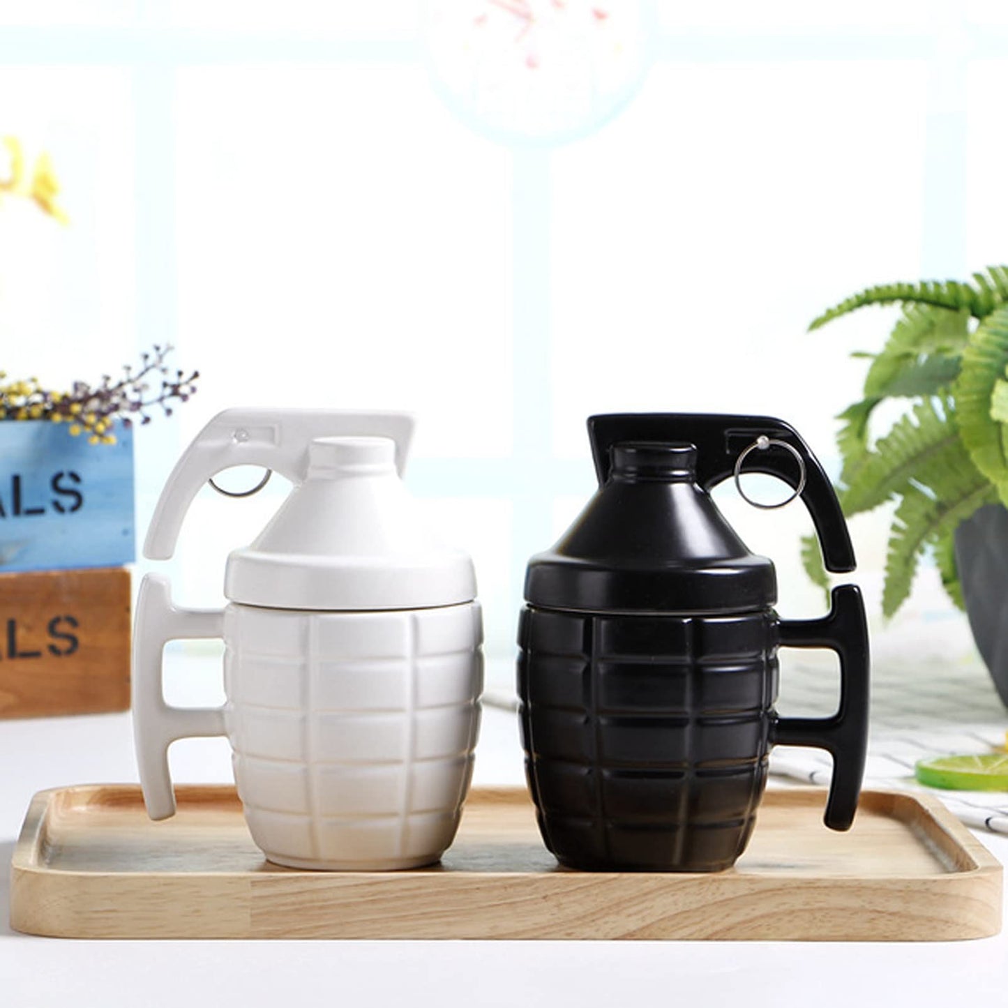 Taza granada 3D – Explosión de cafeína asegurada