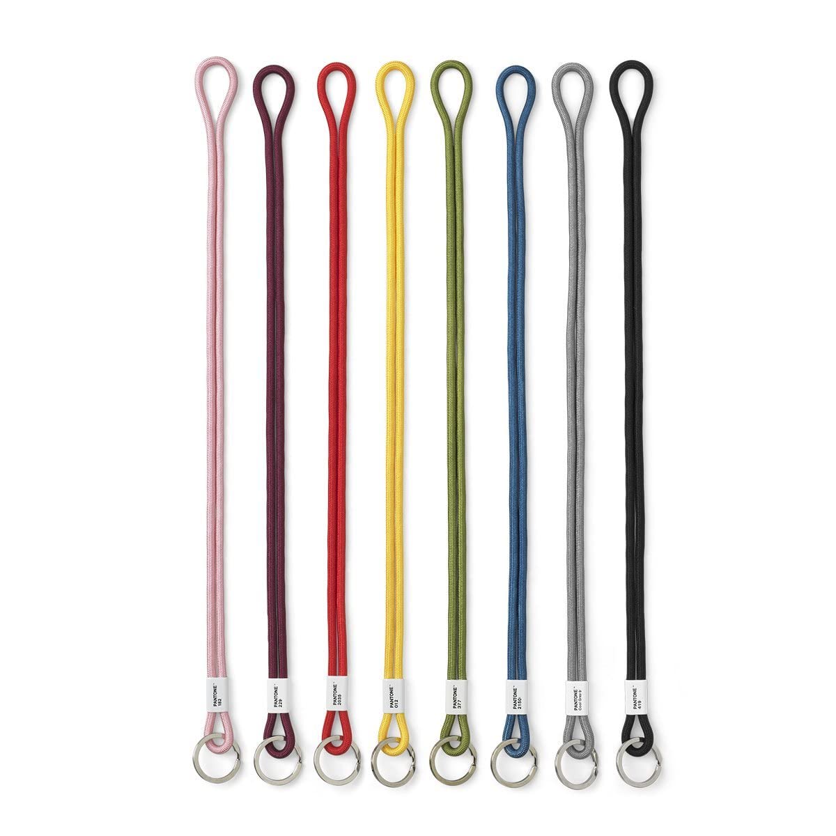 Pantone Diseño de llavero Key Chain Long, Yellow 012, Amarillo