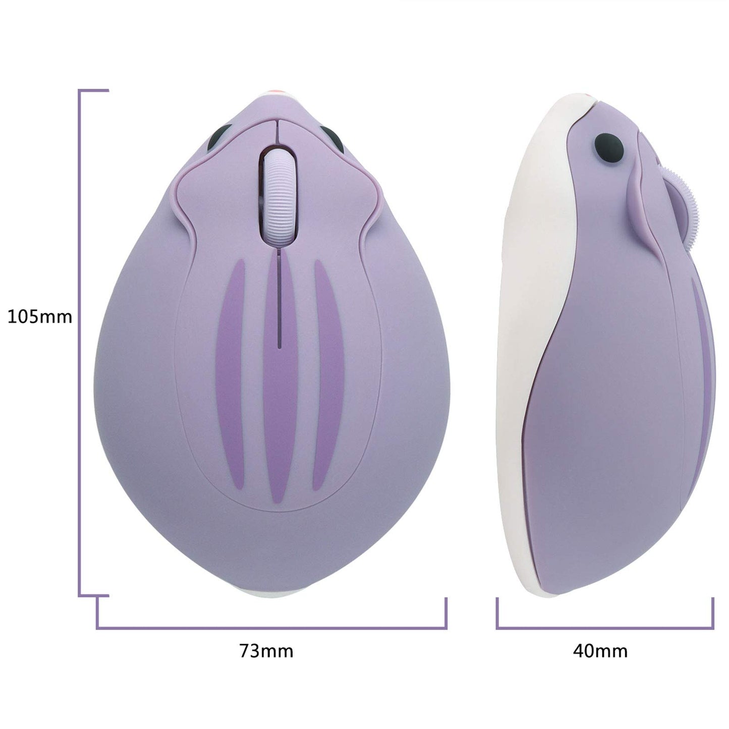 Mini ratón inalámbrico hámster – Tan mono como funcional