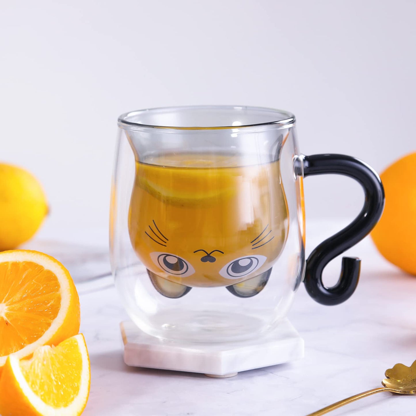 Cat cup doble capa – Tu bebida favorita, con ojos grandes