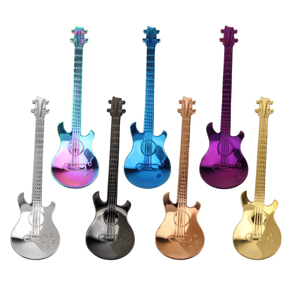 Set cucharas guitarra – Siete acordes para tu desayuno