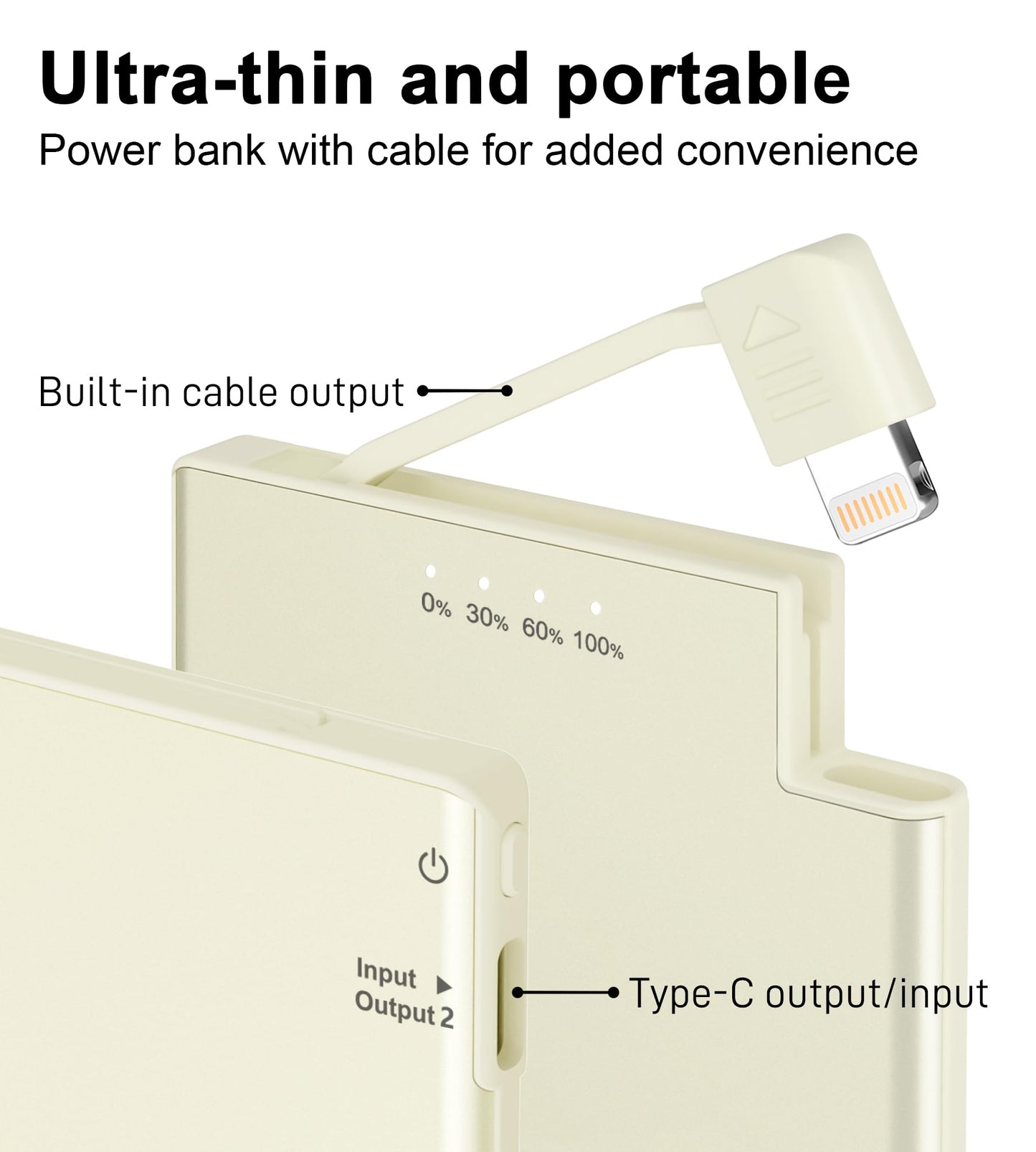 Power bank ultrafina– Bye bye al 1% con glamour