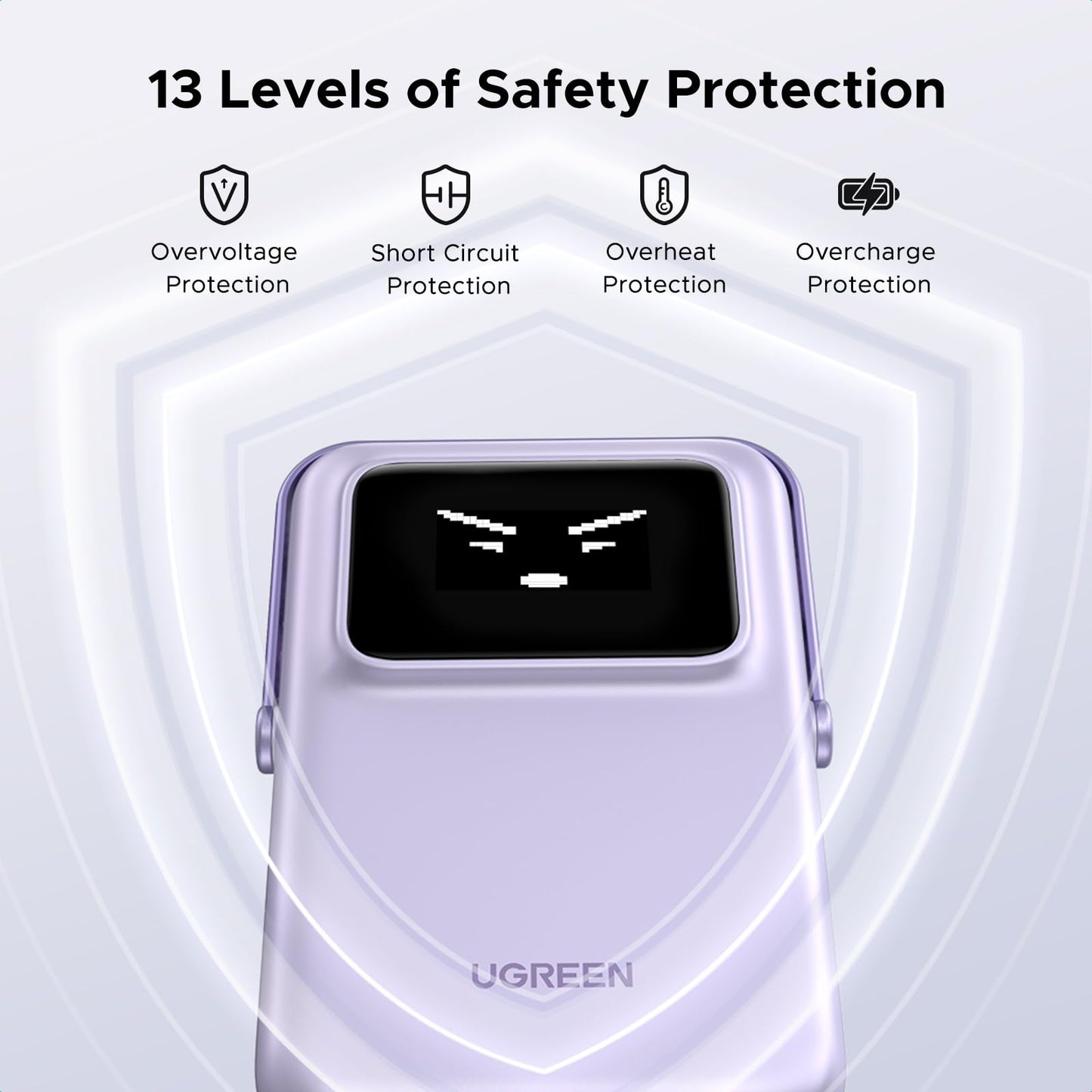 Power Bank magnético 10.000 mAh – Energía portátil con sonrisa y soporte