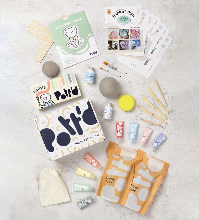 Kit Pott’d – Crea con arcilla sin horno en casa