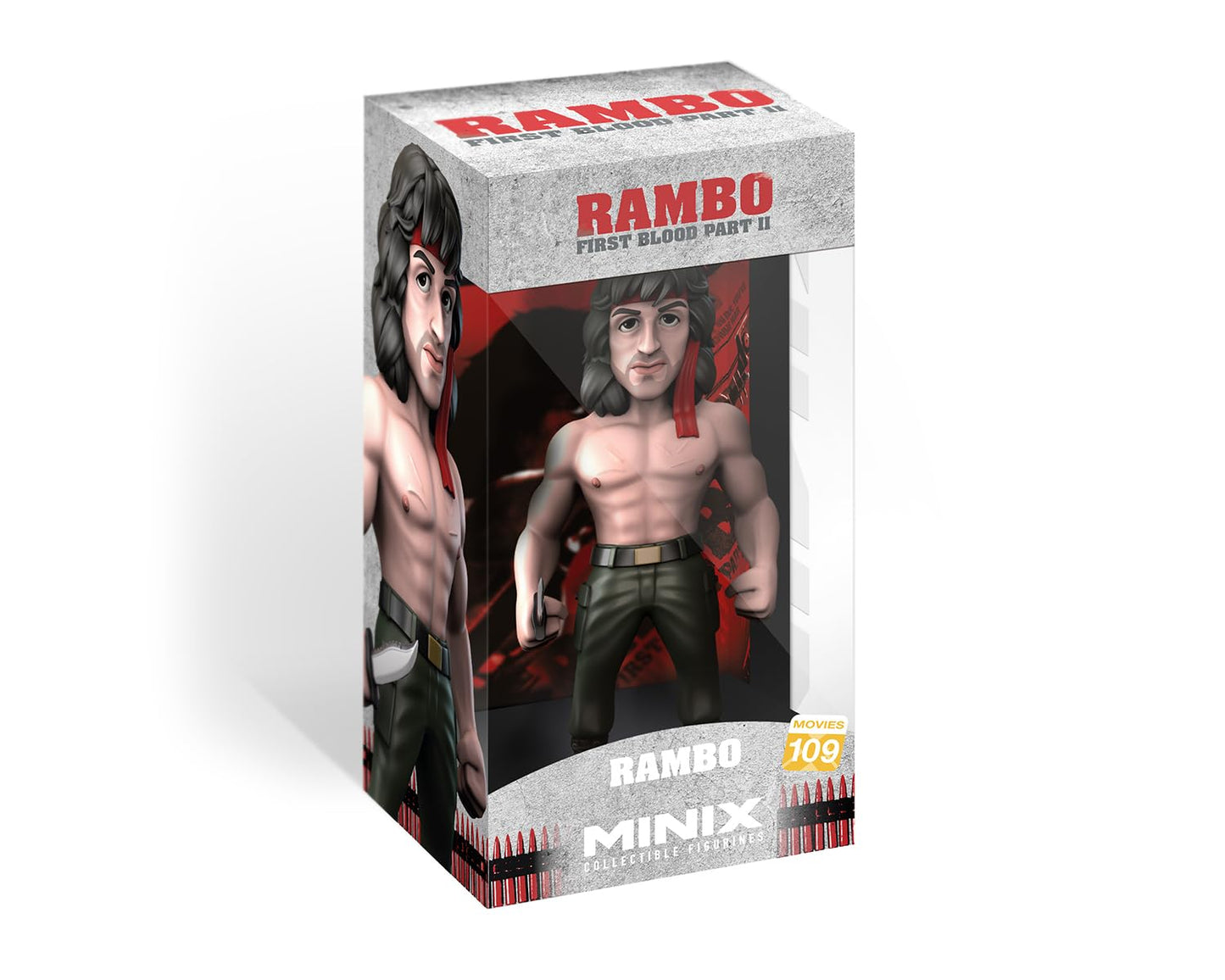 Figura Minix Rambo – Acción retro en miniatura