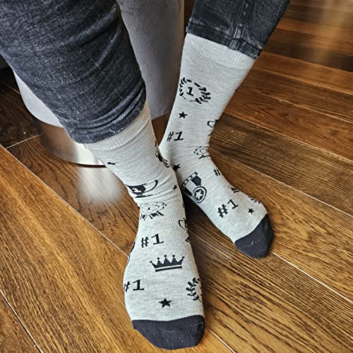 Calcetines "Super Papá" – Héroe de pies a cabeza