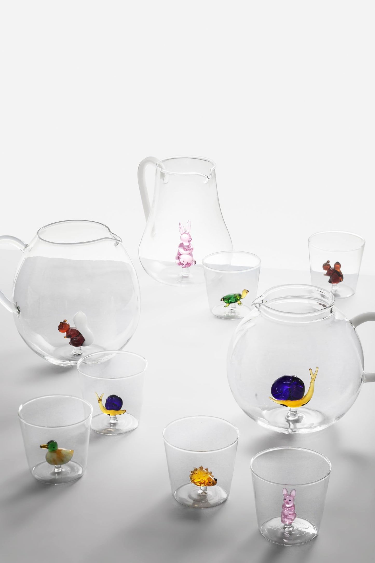 Vaso con tortuga – Un sorbo a paso lento