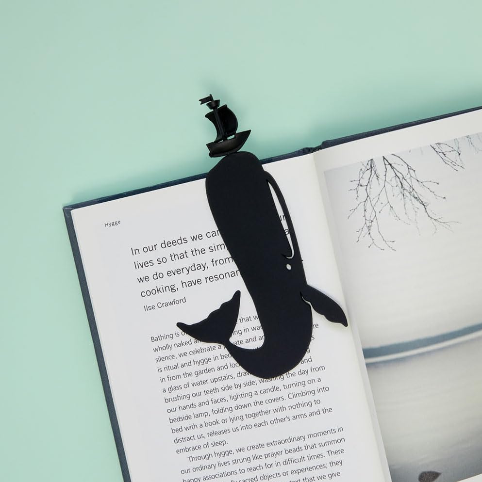 Marcapáginas Moby Dick – Clásico que asoma por las páginas