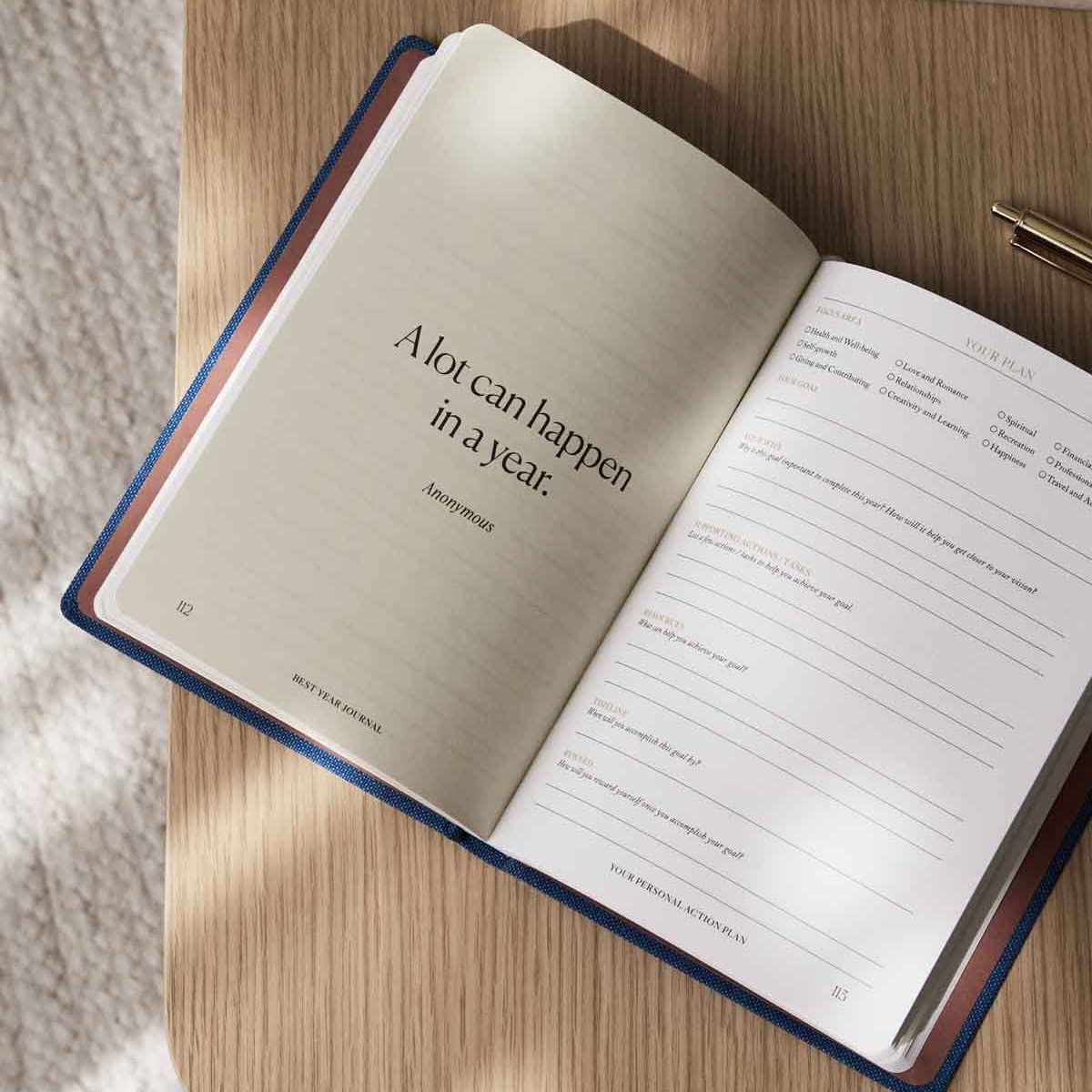 Best Year Journal – Planifica el año más épico