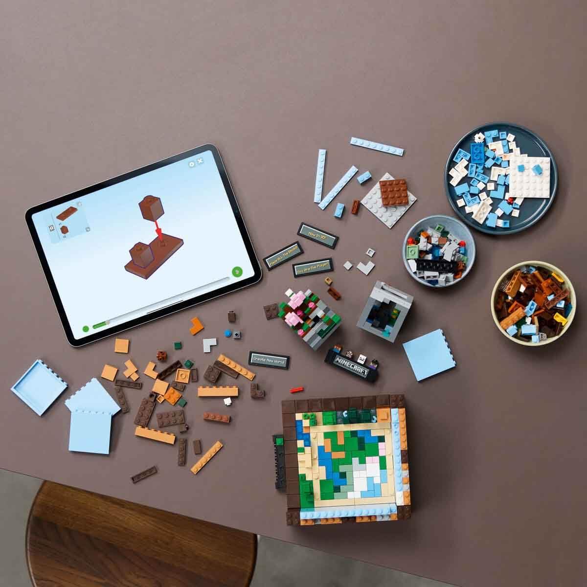 LEGO Minecraft – Explora, monta y decora tu mundo pixelado