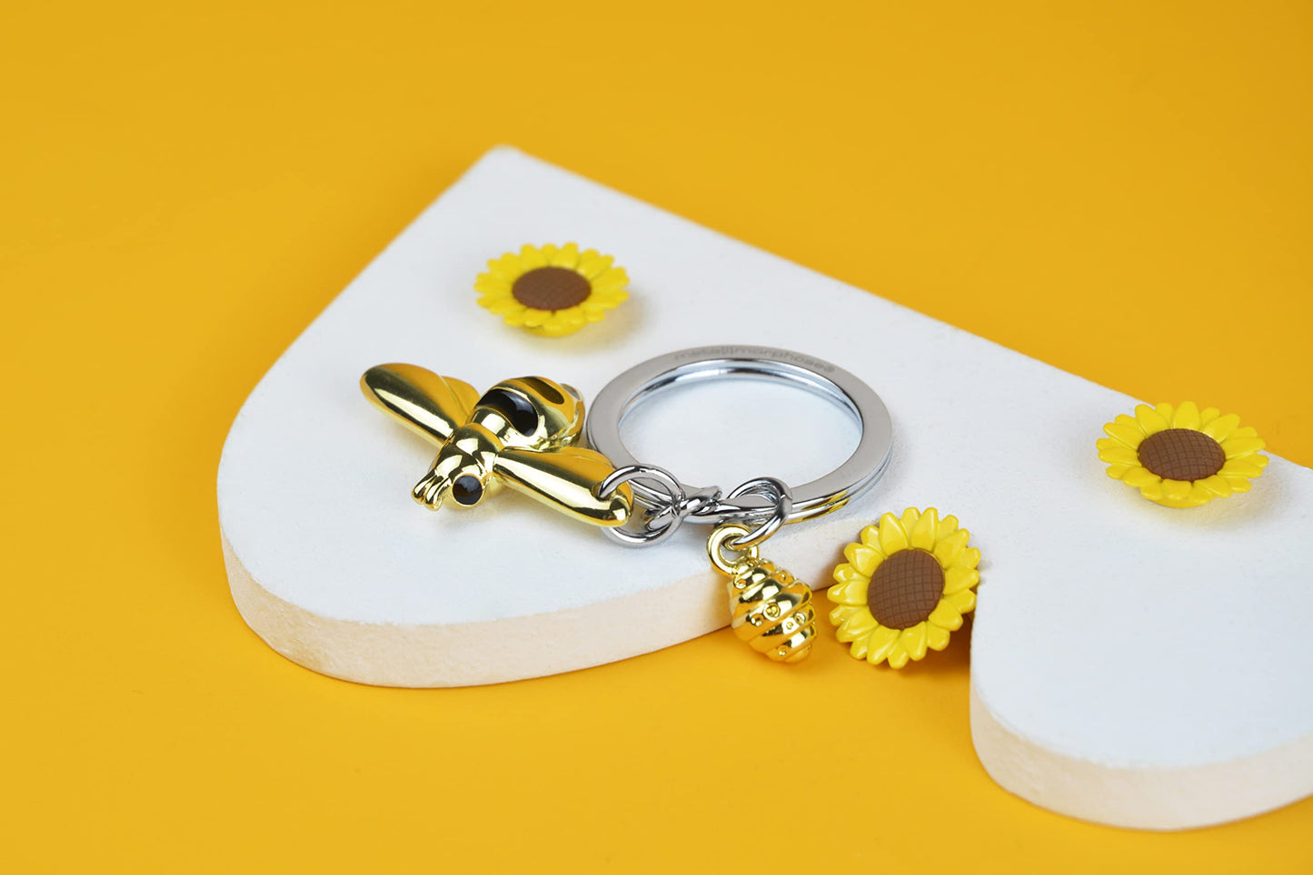 Llavero abeja – Tu dosis diaria de dulzura