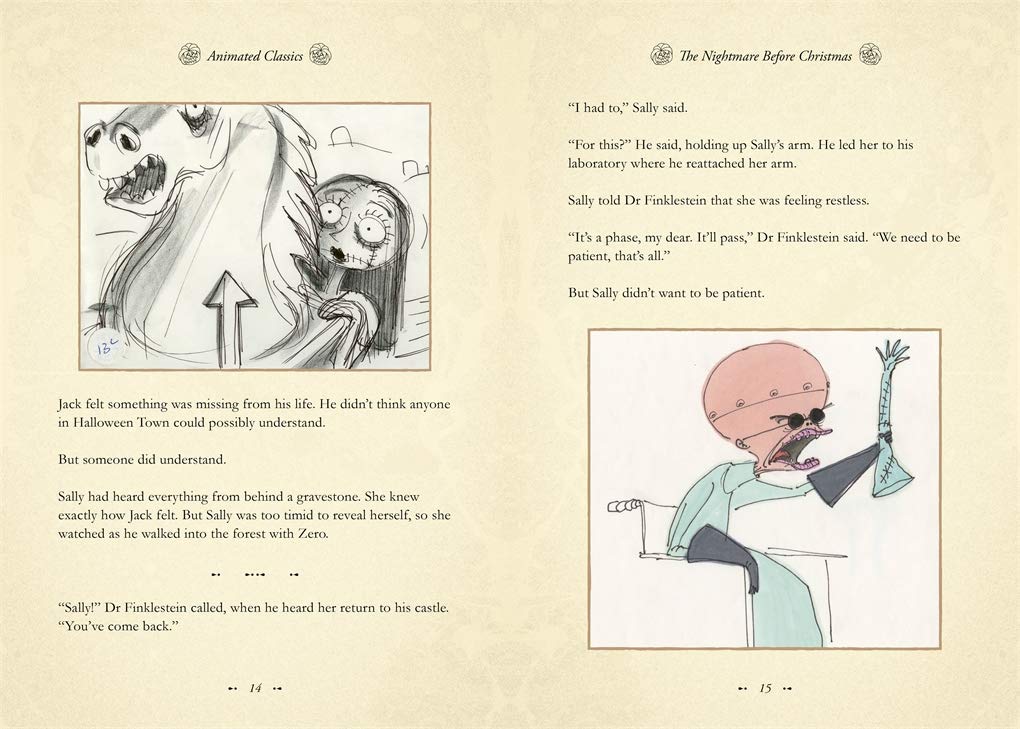 Pesadilla antes de Navidad – Libro ilustrado de culto
