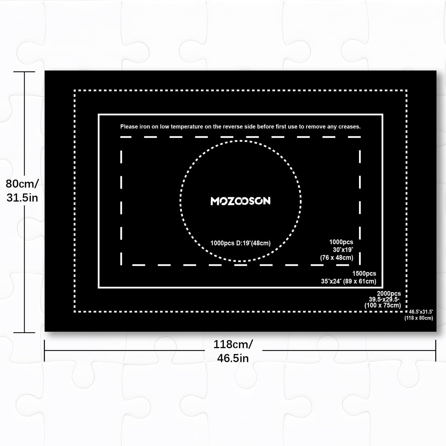 Tapete para puzzles – Enróllalo sin desmontar tus obras