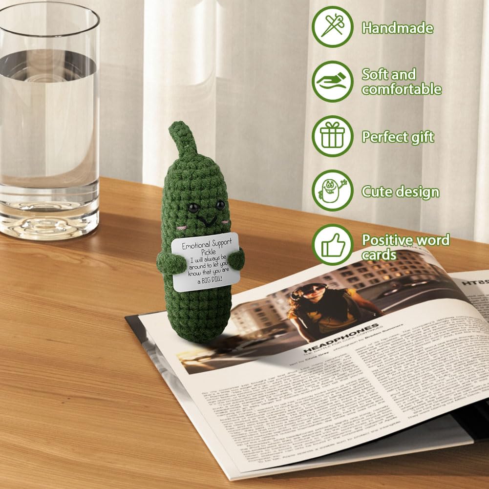 Pepino positivo – Tu emotional support pickle