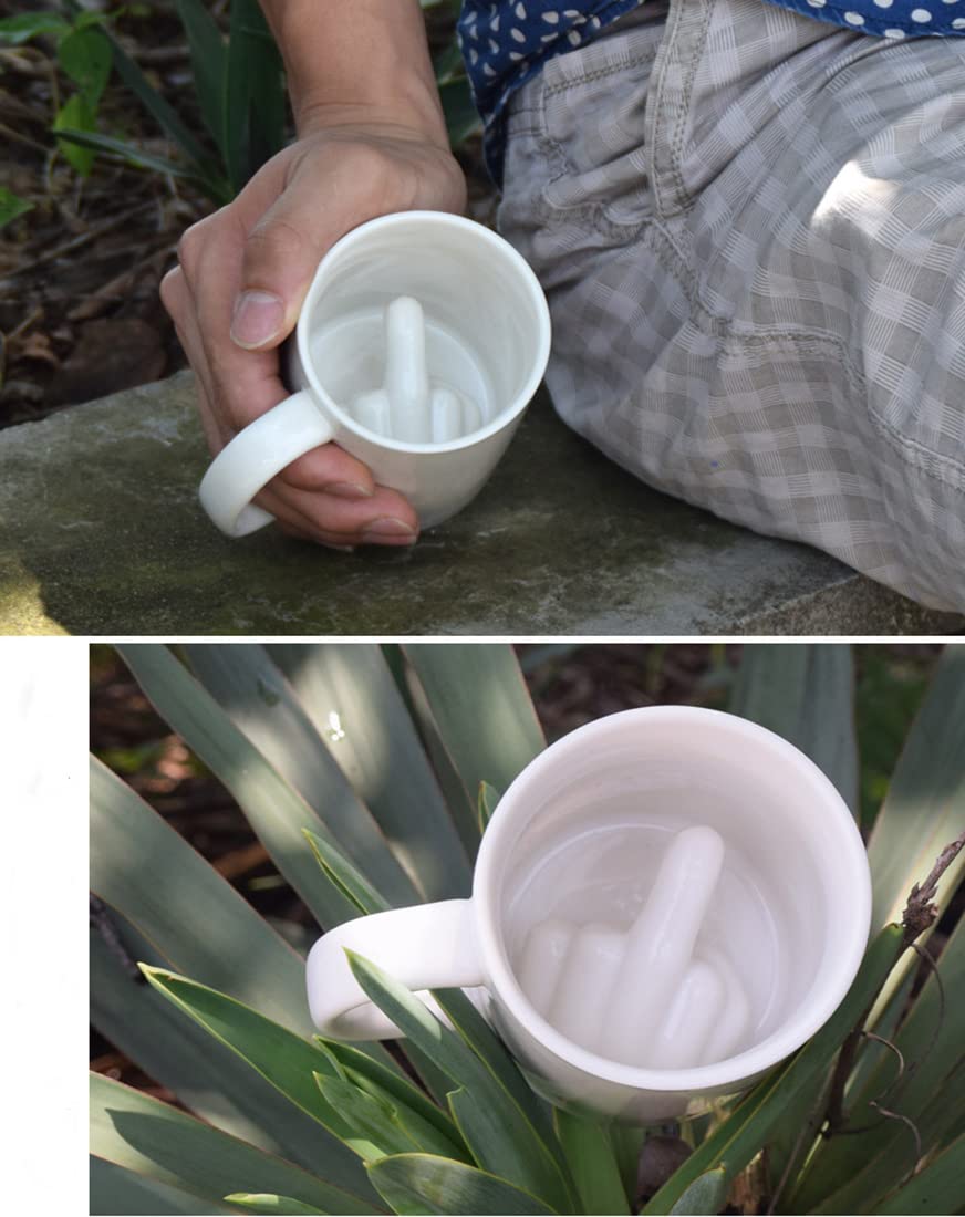 Taza dedo rebelde 3D – Para desayunos sin filtro